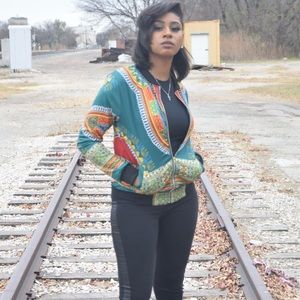 Multicolored Printed Jacket